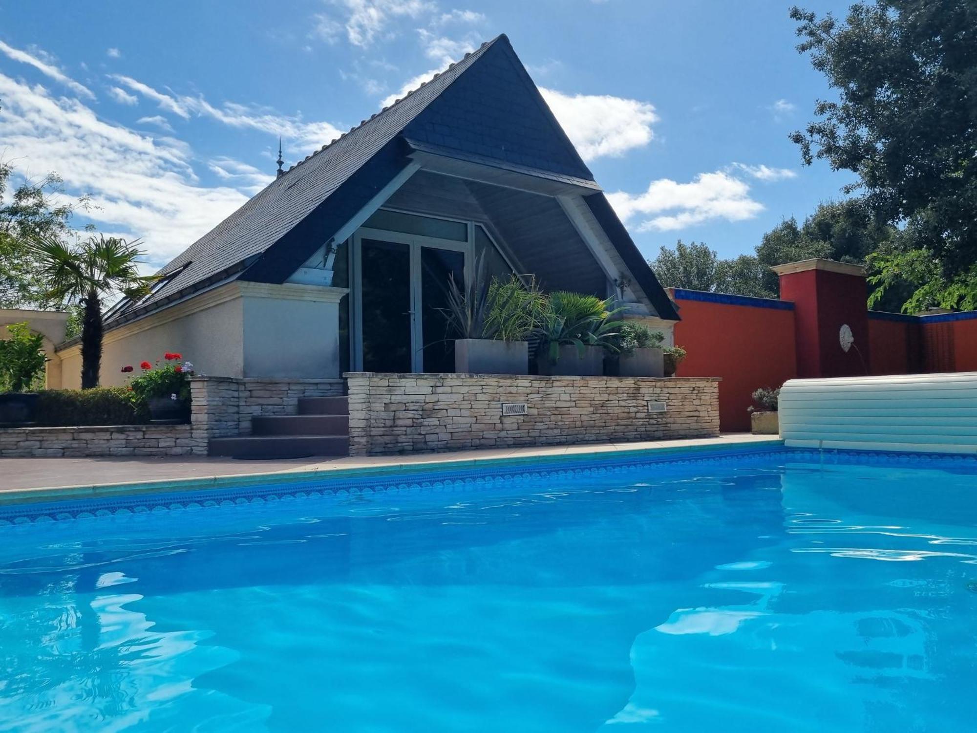 Вілла Gite Authentique Avec Piscine Chauffee Et Jardin Paysager Pres De Nantes - Fr-1-306-962 Saint-Etienne-de-Montluc Екстер'єр фото